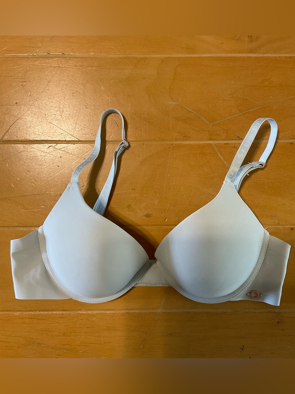 Danskin grey white women’s bra 34 b